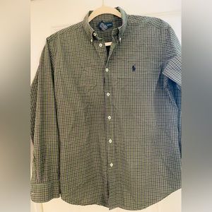 Ralph Lauren Plaid Button Down Shirt